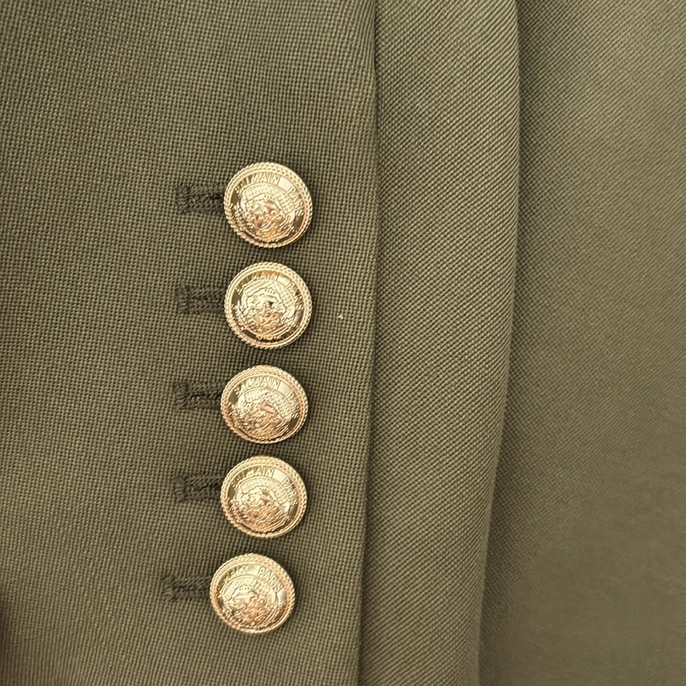 Authentic Balmain Wool Blazer - Picture 3 of 5